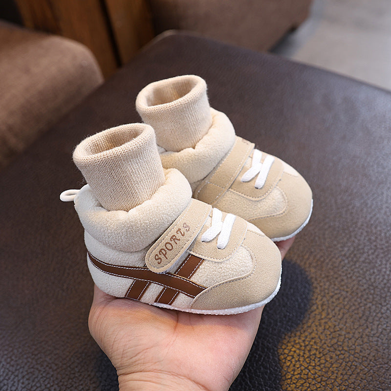 Baby Boys And Girls 0-1 Years Old Ankle Sock Toddler Shoes