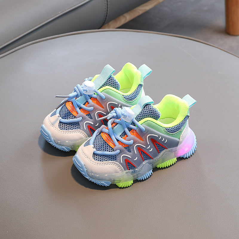 LED Luminous Children's Casual Walking Shoes