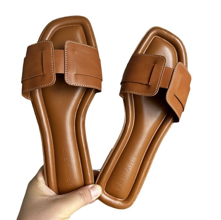 Fragrant And Comfortable Flat Bottomed Women's Slippers