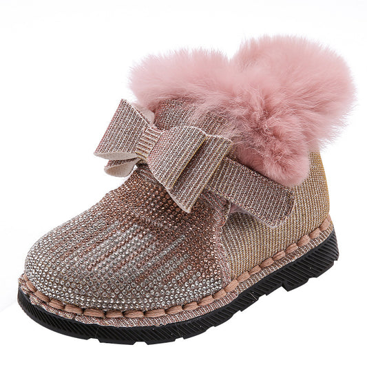 Baby snow cotton winter shoes