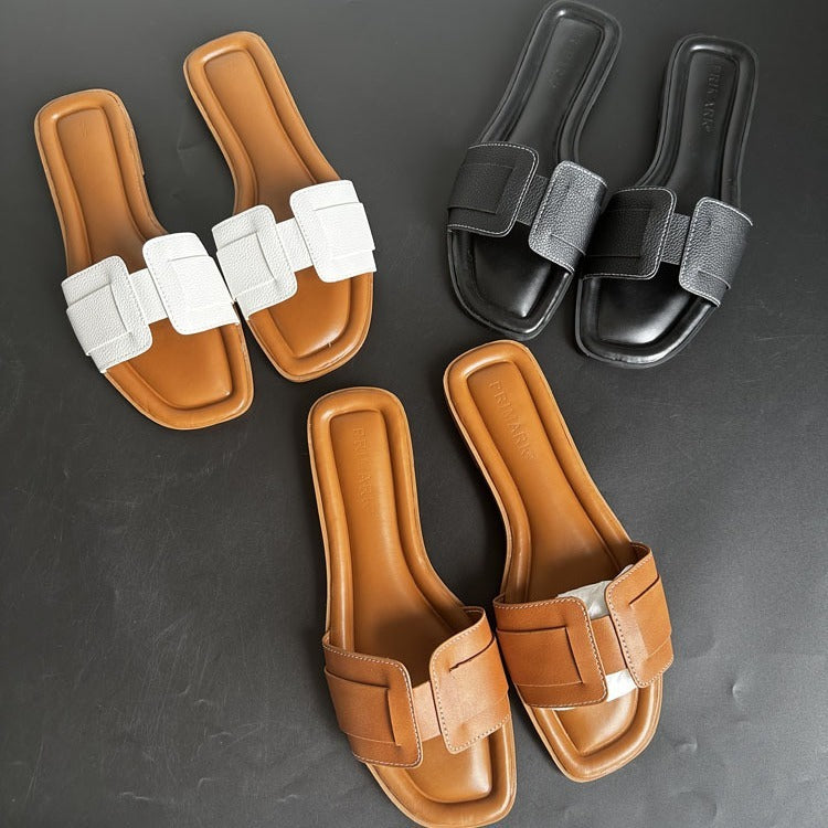 Fragrant And Comfortable Flat Bottomed Women's Slippers