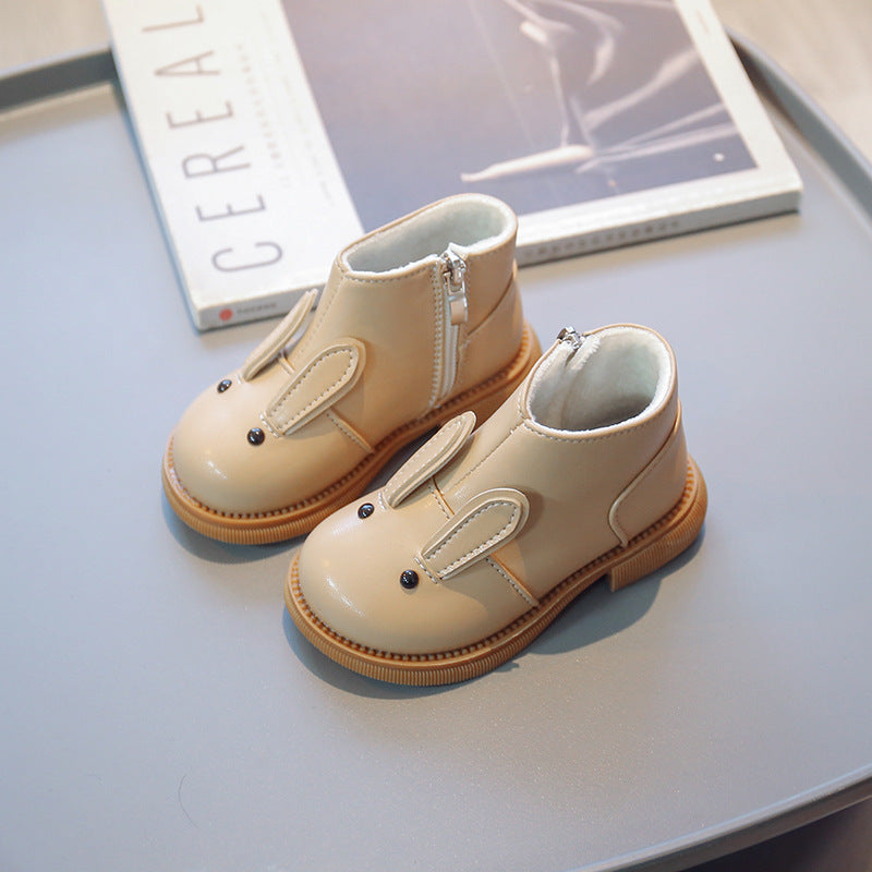 Soft Bottom Wild Autumn New Girls' Short Boots