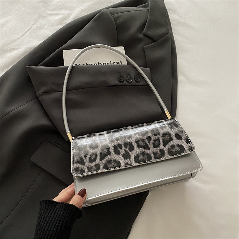 Leopard Print Special-interest Shoulder Messenger Bag