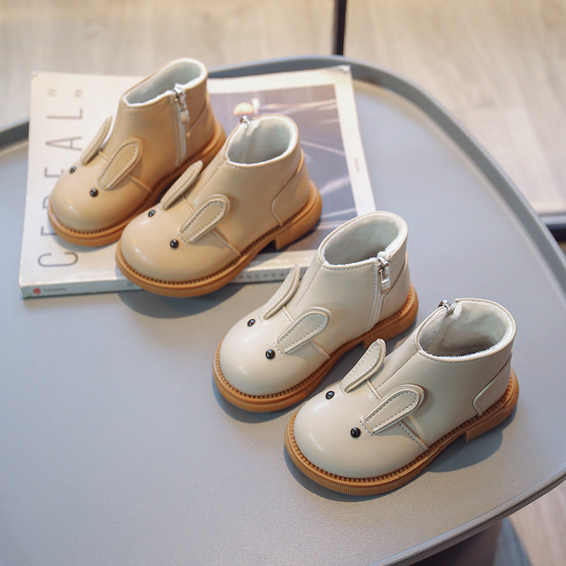 Soft Bottom Wild Autumn New Girls' Short Boots