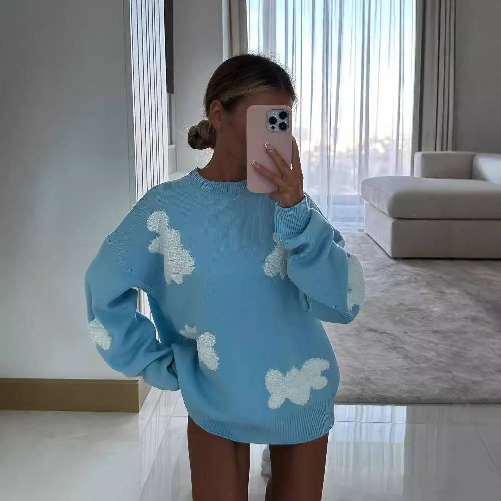 Fashion Loose Cool Women's Sweater Knitwear