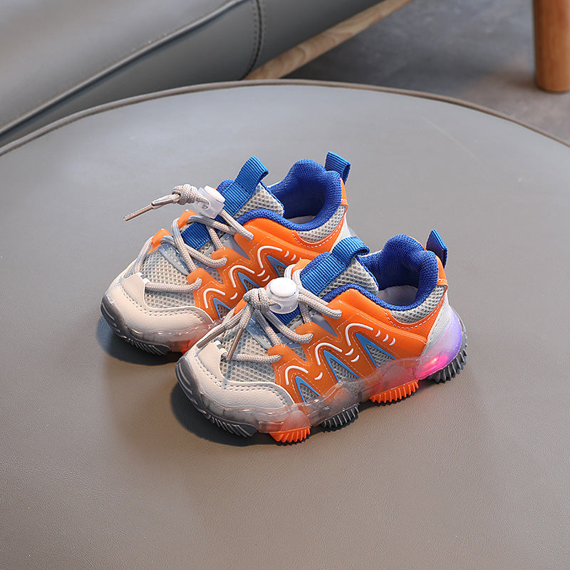 LED Luminous Children's Casual Walking Shoes