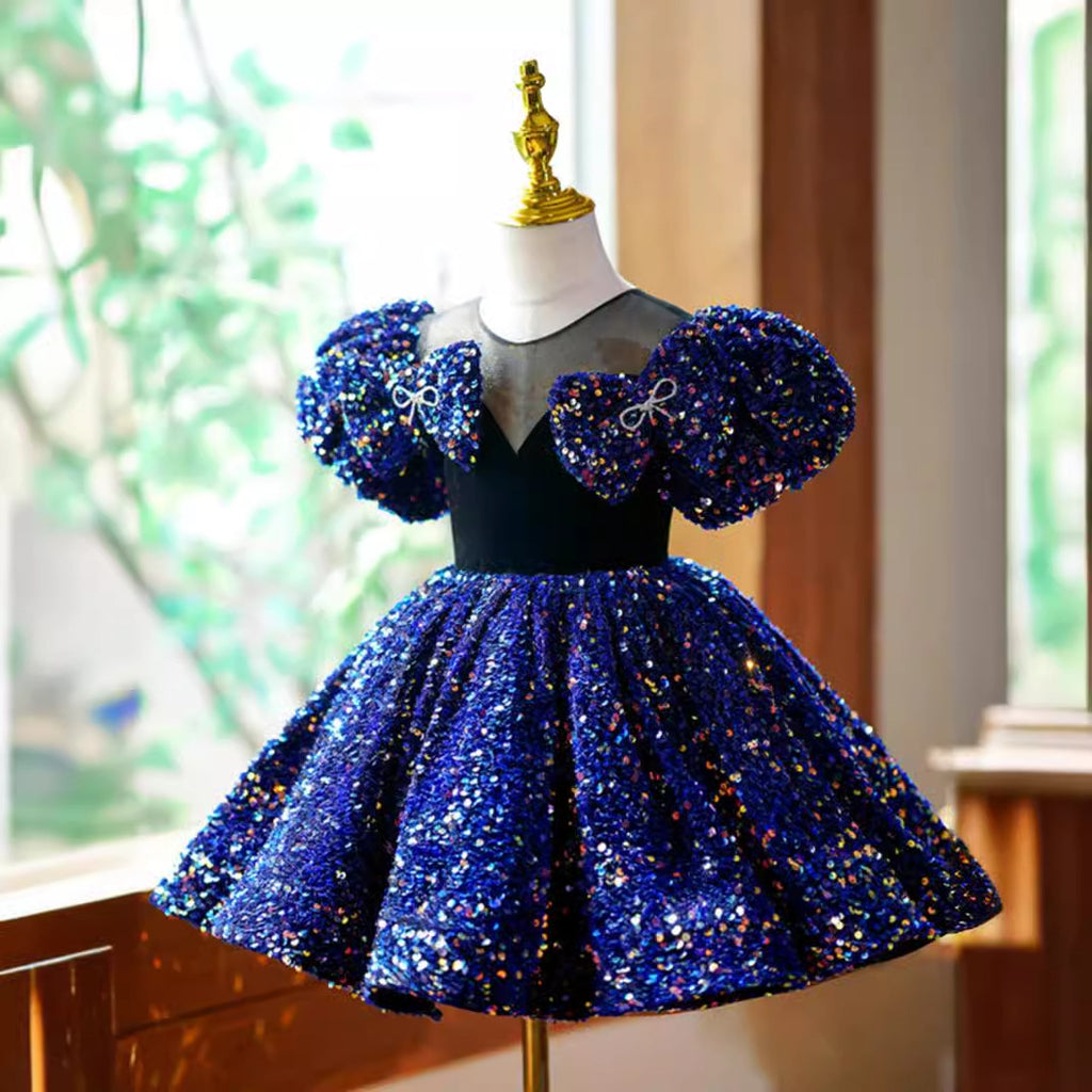 Children's Princess Dress Birthday Flower Girl Host Performance Costume