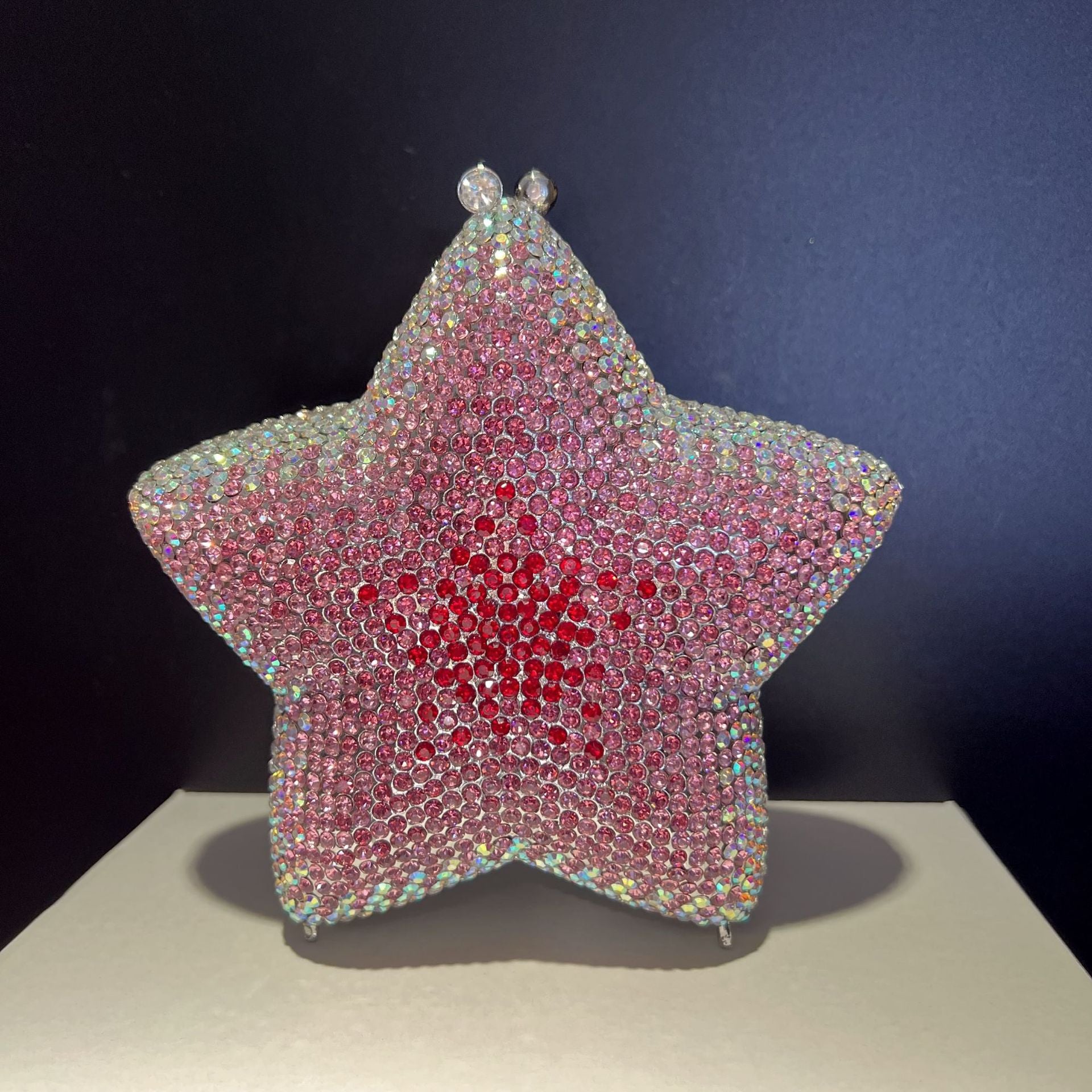 Little Star Studded Diamond Dinner Full Diamond Handbag