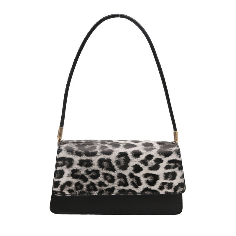 Leopard Print Special-interest Shoulder Messenger Bag